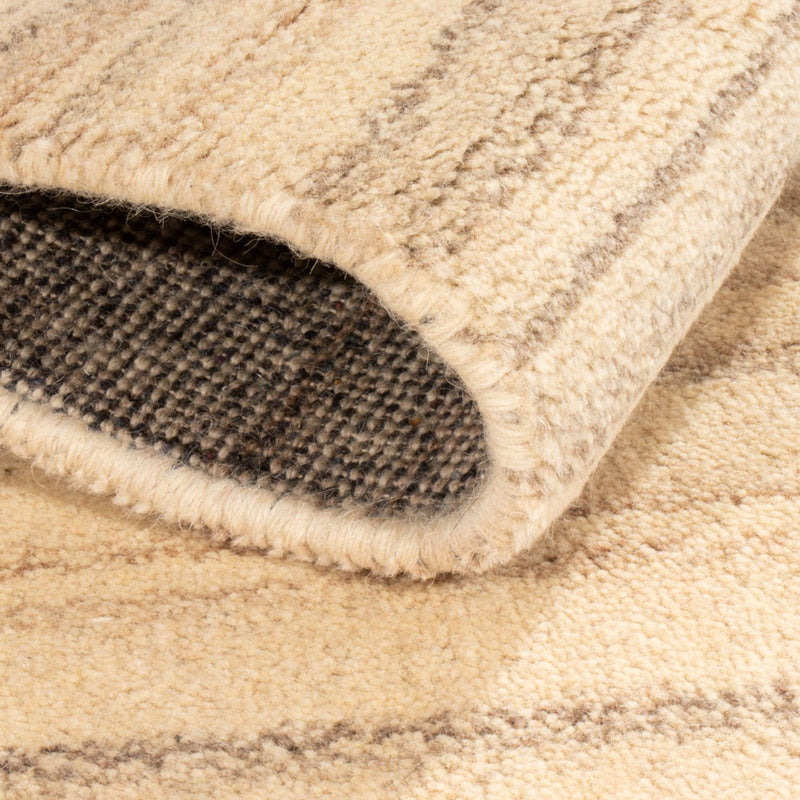 Tapis Gabbeh - Indus - 110 x 60 cm - naturel