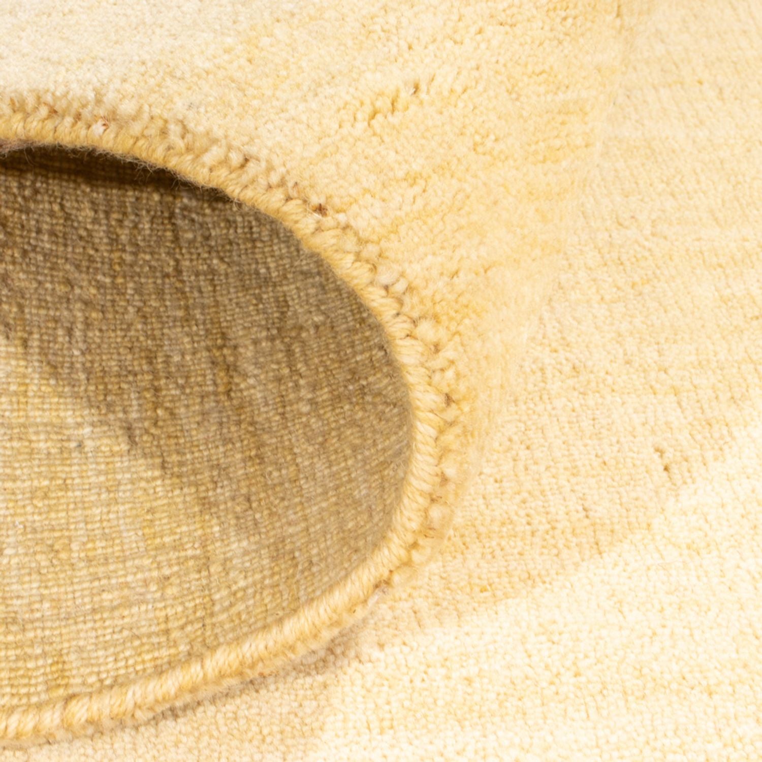 Tapis Gabbeh - Loribaft Softy - 145 x 95 cm - beige