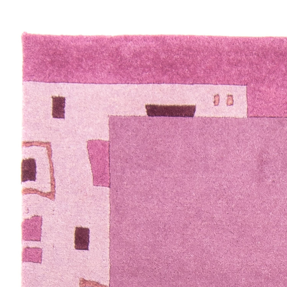 Tapis Népalais - 180 x 123 cm - violet