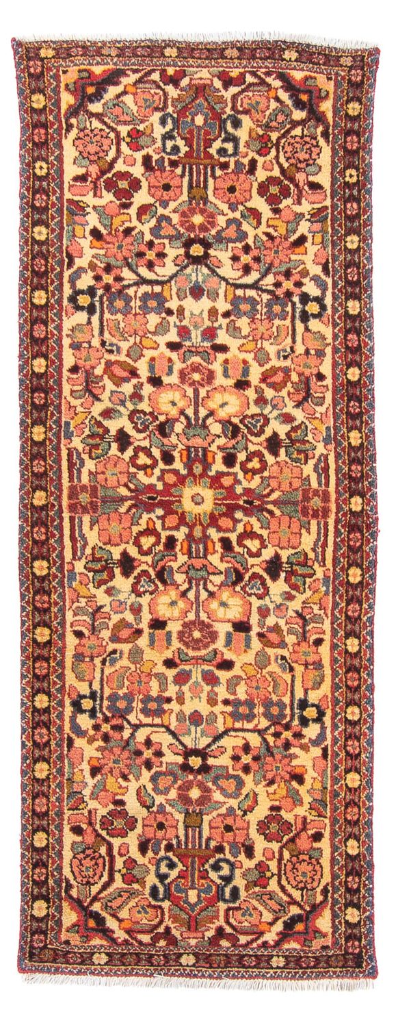 Tapis de couloir Tapis persan - Nomadic - 205 x 75 cm - jaune