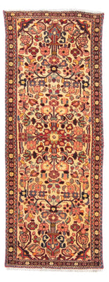 Tapis de couloir Tapis persan - Nomadic - 205 x 75 cm - jaune