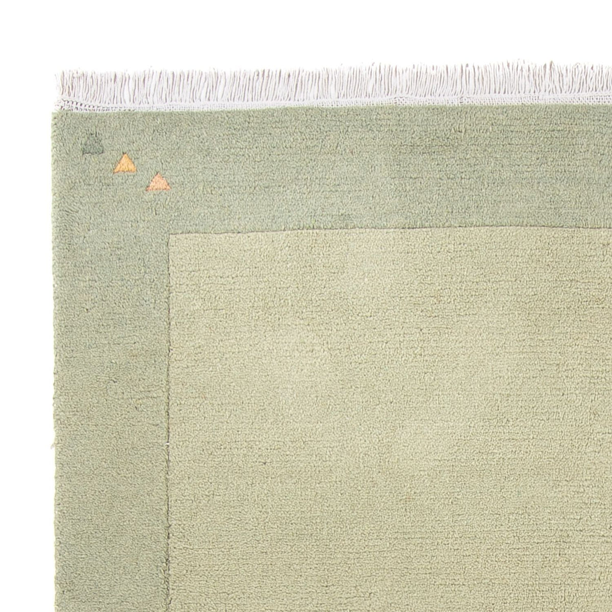 Tapis Népalais - 240 x 170 cm - vert olive