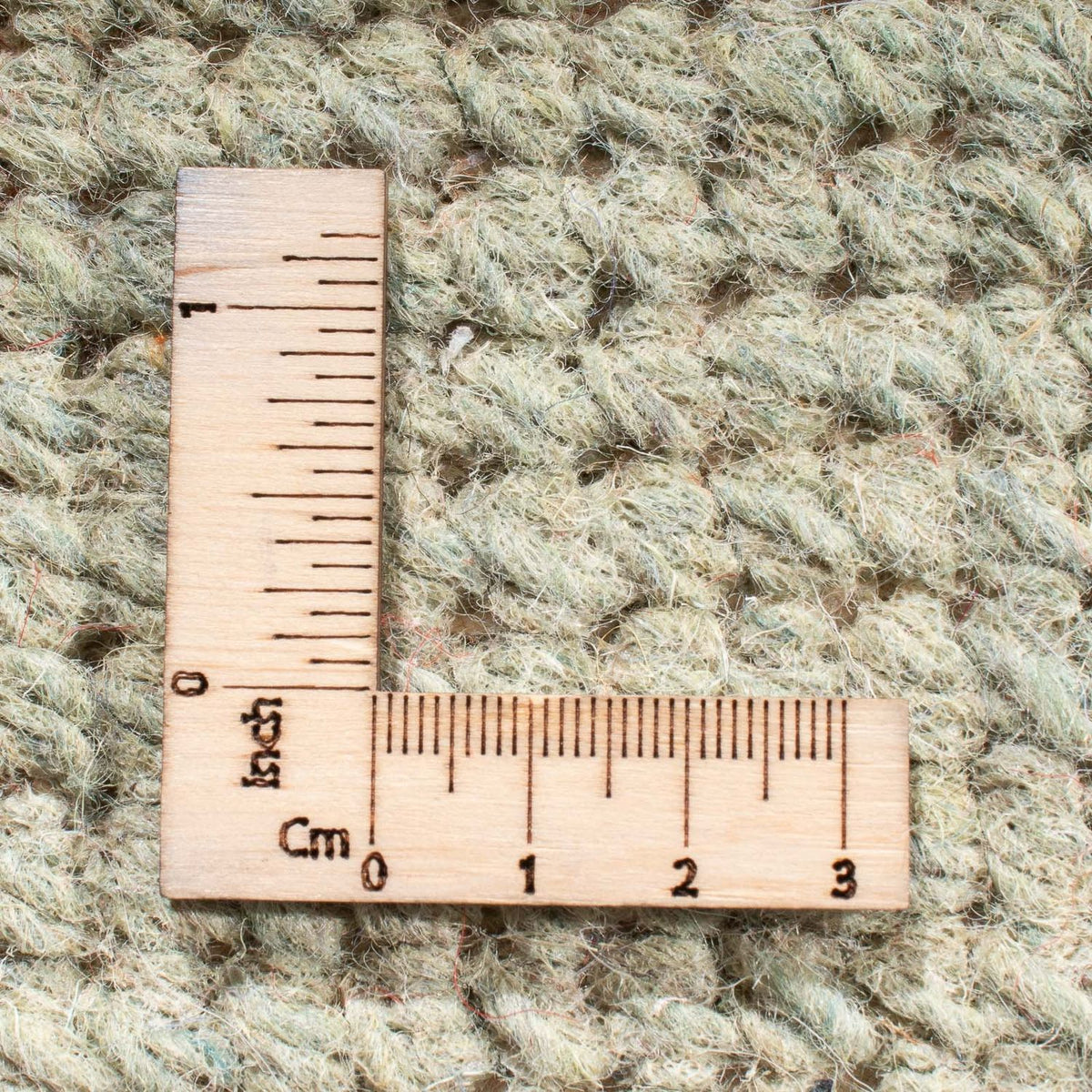 Tapis Népalais - 240 x 170 cm - vert olive