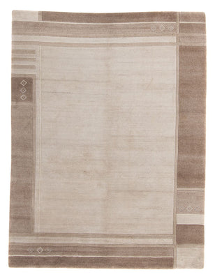 Tapis Népalais - 233 x 171 cm - naturel