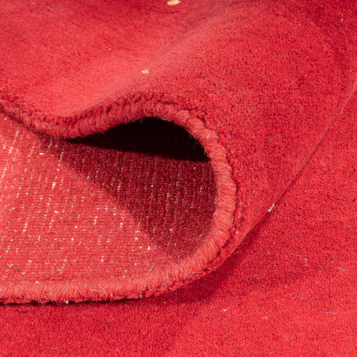 Tapis Gabbeh - Loribaft Softy - 241 x 176 cm - rouge