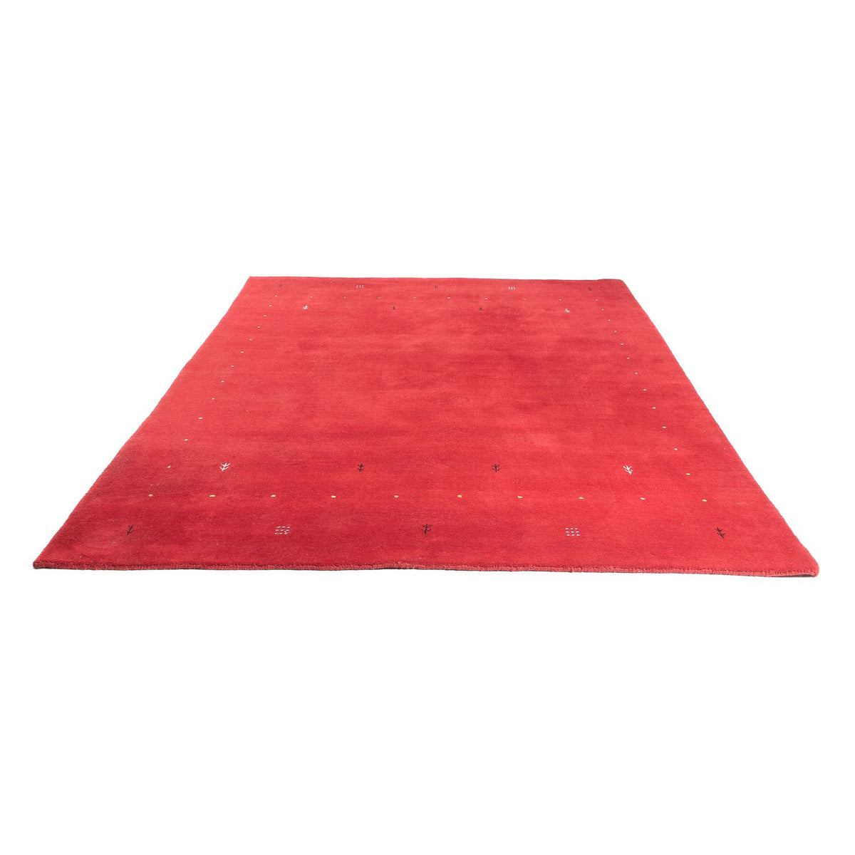 Tapis Gabbeh - Loribaft Softy - 241 x 176 cm - rouge