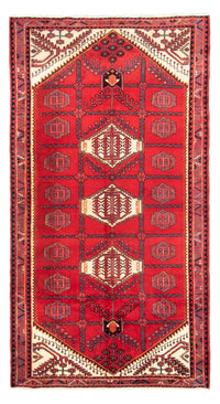 Tapis de couloir Tapis persan - Nomadic - 317 x 156 cm - rouge