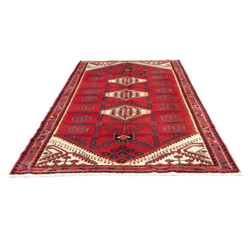 Tapis de couloir Tapis persan - Nomadic - 317 x 156 cm - rouge
