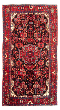 Tapis de couloir Tapis persan - Nomadic - 287 x 154 cm - bleu foncé