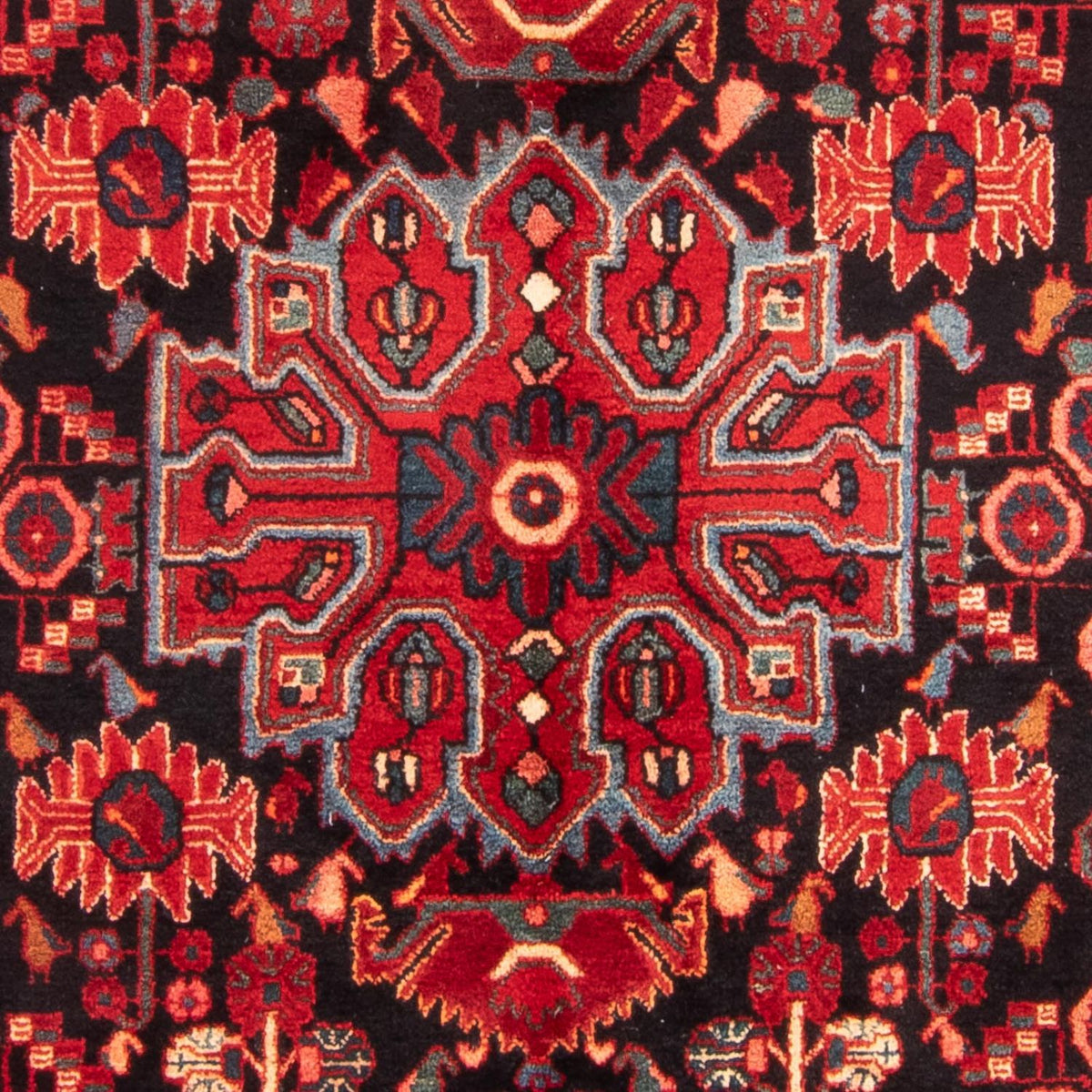 Tapis de couloir Tapis persan - Nomadic - 287 x 154 cm - bleu foncé