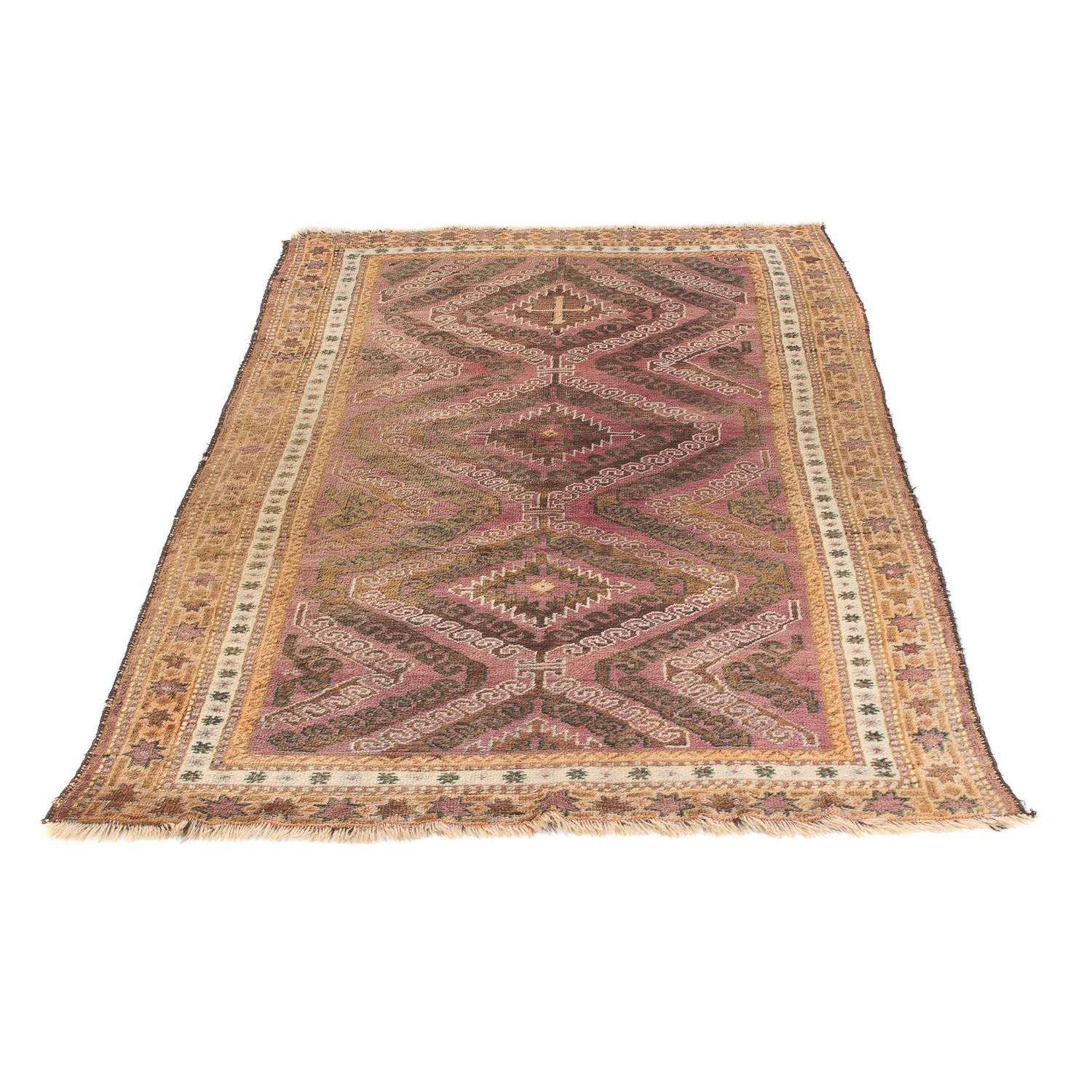 Tapis afghan - 163 x 97 cm - multicolore