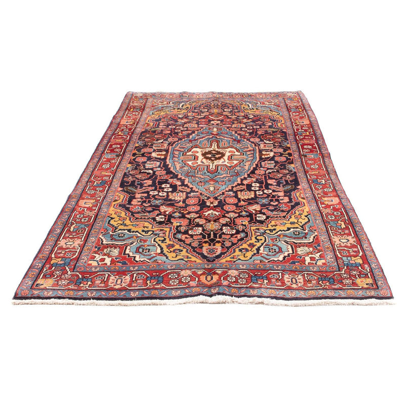 Tapis de couloir Tapis persan - Nomadic - 278 x 143 cm - bleu foncé
