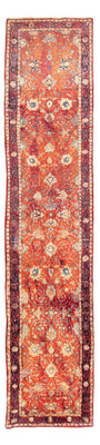 Tapis de couloir Tapis persan - Classique - 433 x 82 cm - rouge