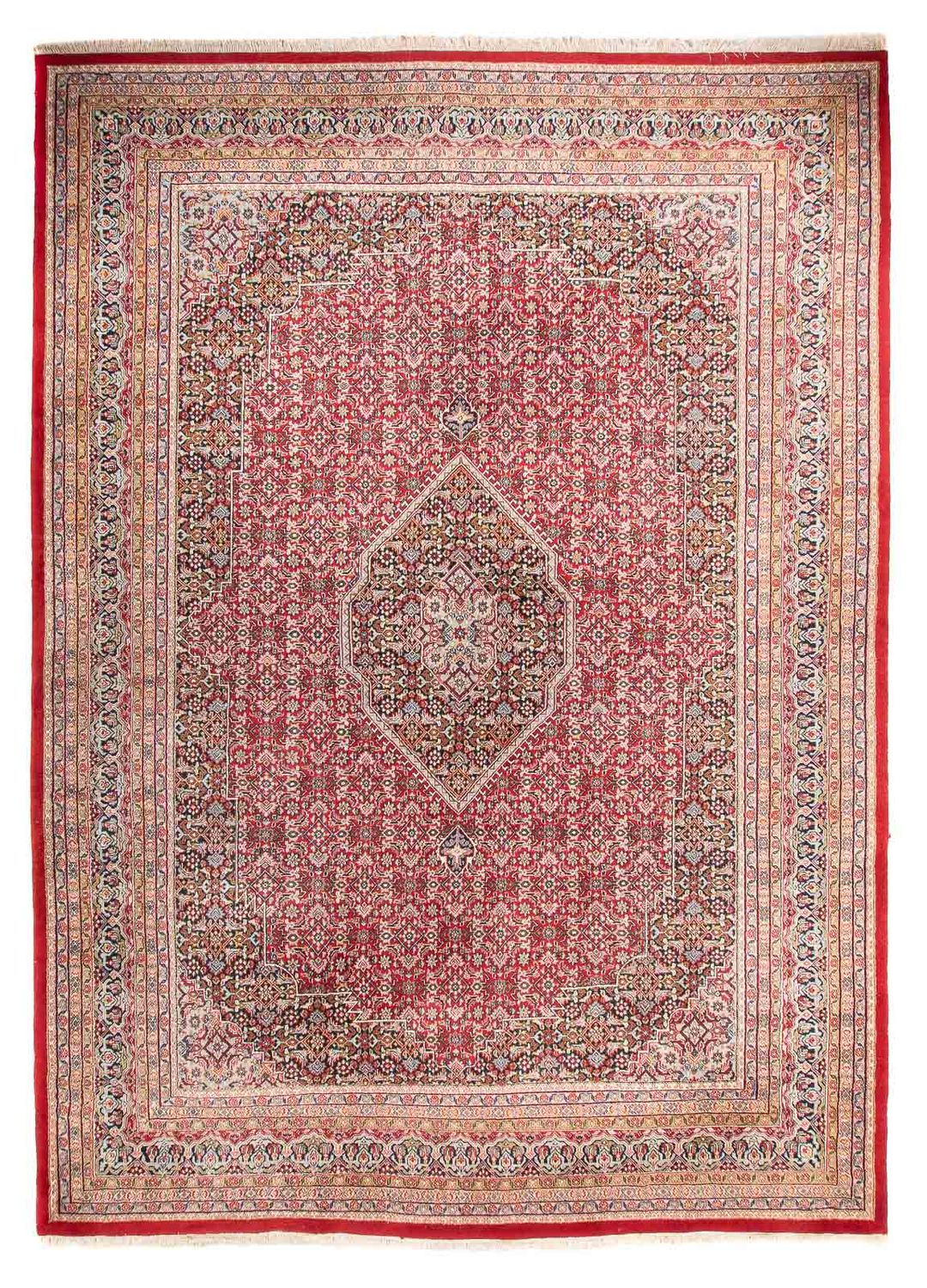 Tapis oriental - Bidjar - Indus - 407 x 305 cm - rouge