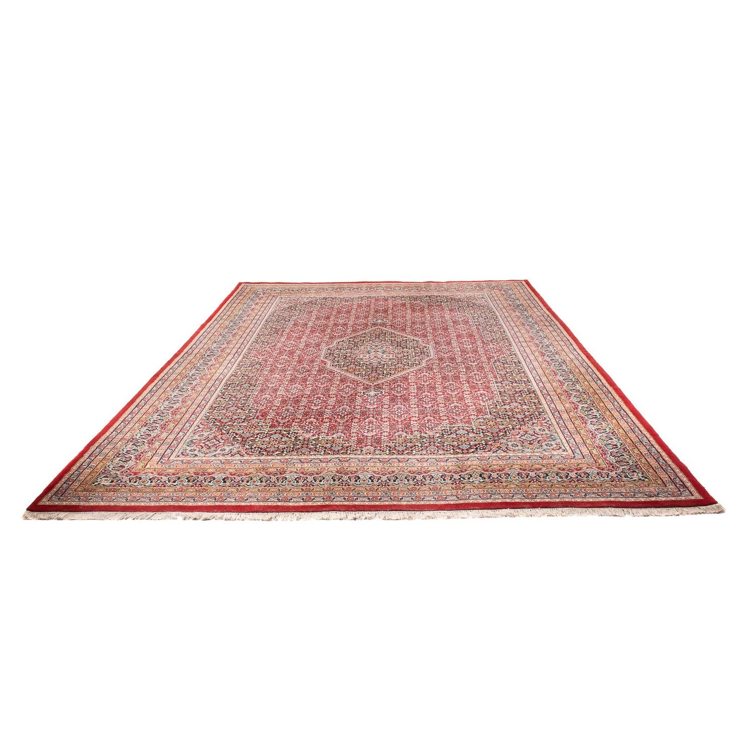 Tapis oriental - Bidjar - Indus - 407 x 305 cm - rouge
