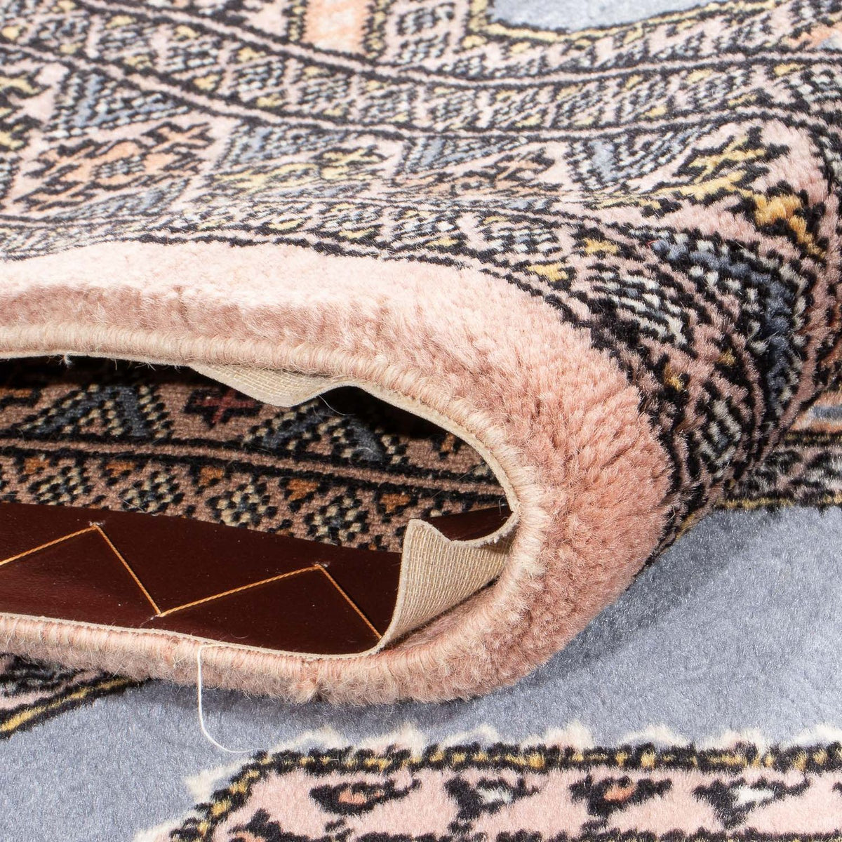 Tapis de couloir Tapis Pakistani - 325 x 80 cm - bleu clair