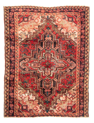 Tapis persan - Nomadic - 144 x 98 cm - rouge
