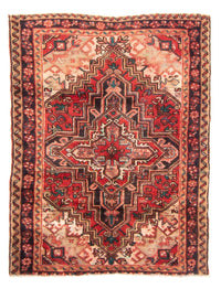 Tapis persan - Nomadic - 144 x 98 cm - rouge