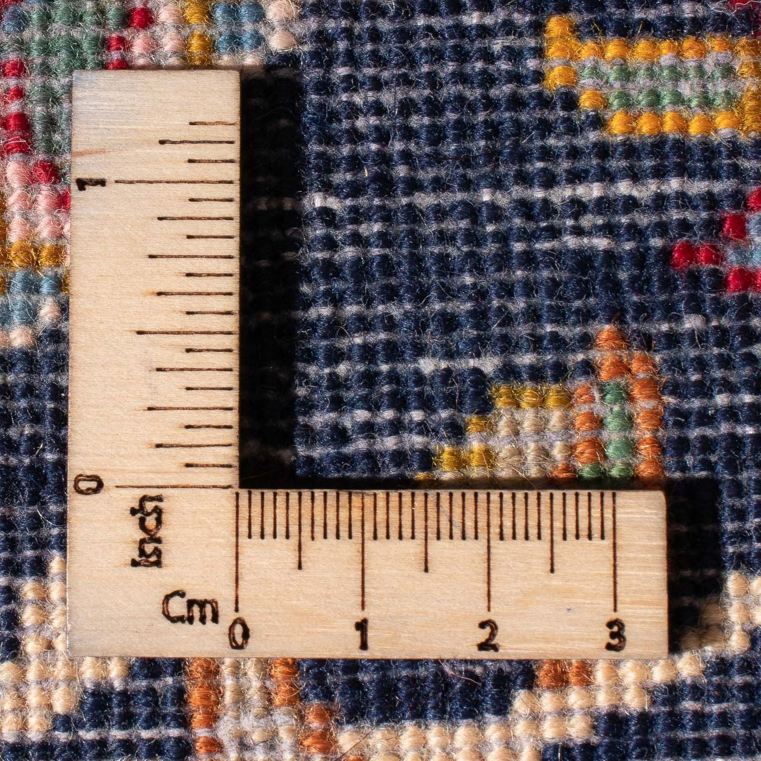 Tapis persan - Keshan - 390 x 300 cm - bleu foncé