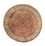 Tapis oriental - Indus ronde  - 245 x 245 cm - saumon