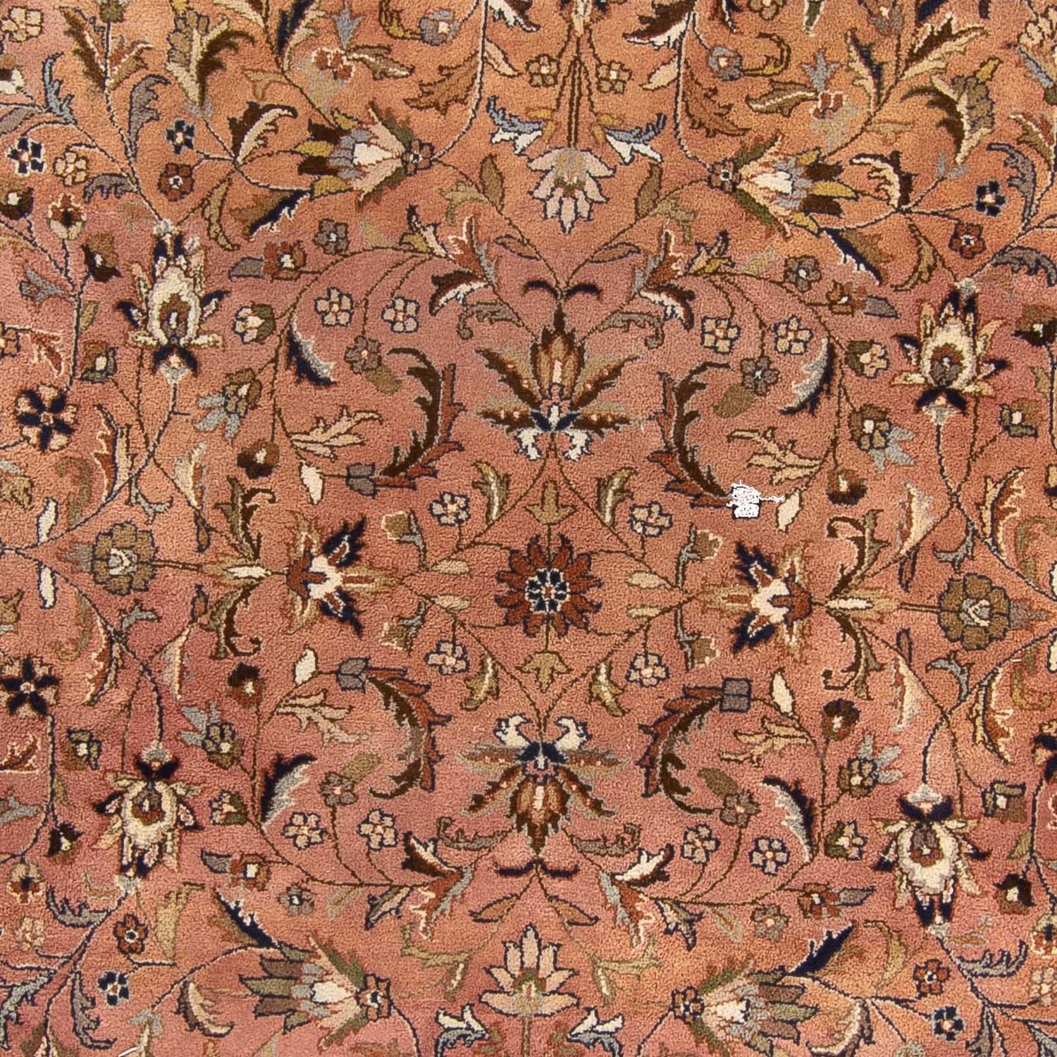 Tapis oriental - Indus ronde  - 245 x 245 cm - saumon