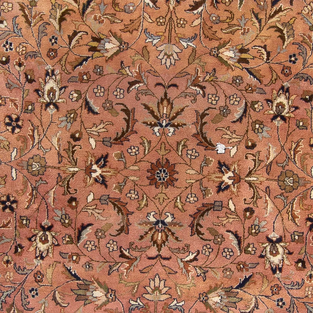 Tapis oriental - Indus ronde  - 245 x 245 cm - saumon