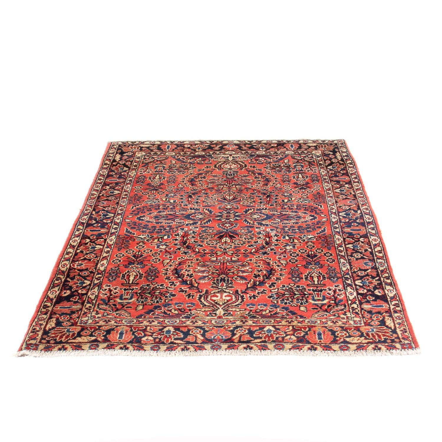 Tapis persan - Classique - 140 x 107 cm - orange