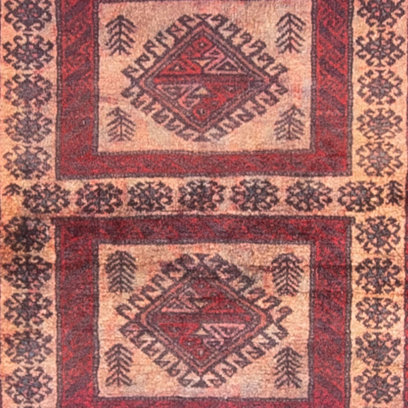 Tapis de couloir Tapis Belutsch - 202 x 101 cm - multicolore