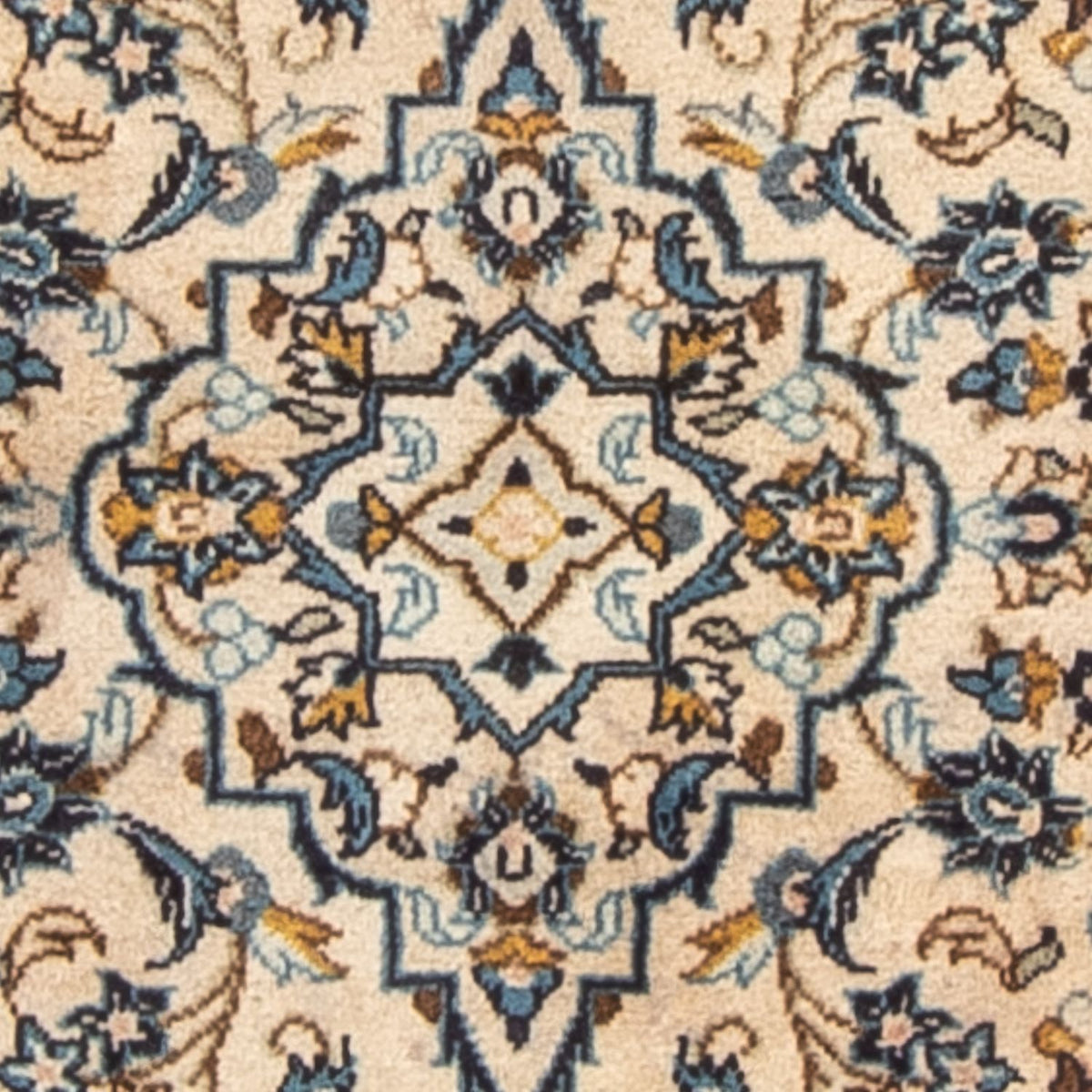 Tapis persan - Keshan - 150 x 100 cm - beige