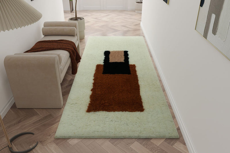 Tapis en laine - Casablanca - tapis de couloir