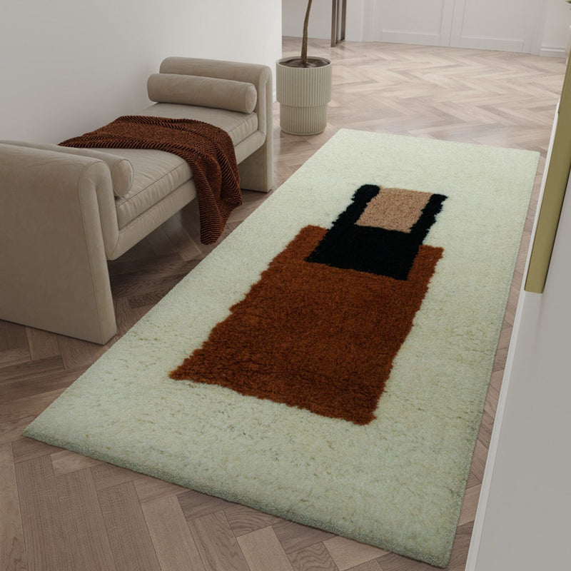 Tapis en laine - Casablanca - tapis de couloir