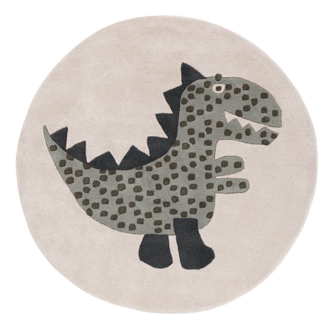 Dinosaure Tapis Enfant Rond