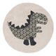 Dinosaure Tapis Enfant Rond