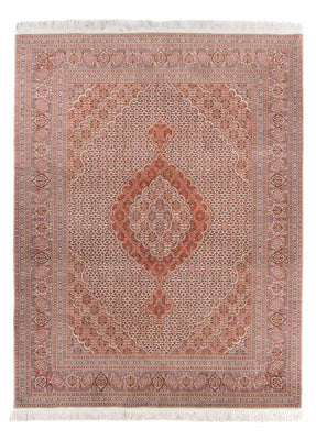 Tapis persan - Tabriz - Royal - 210 x 152 cm - marron