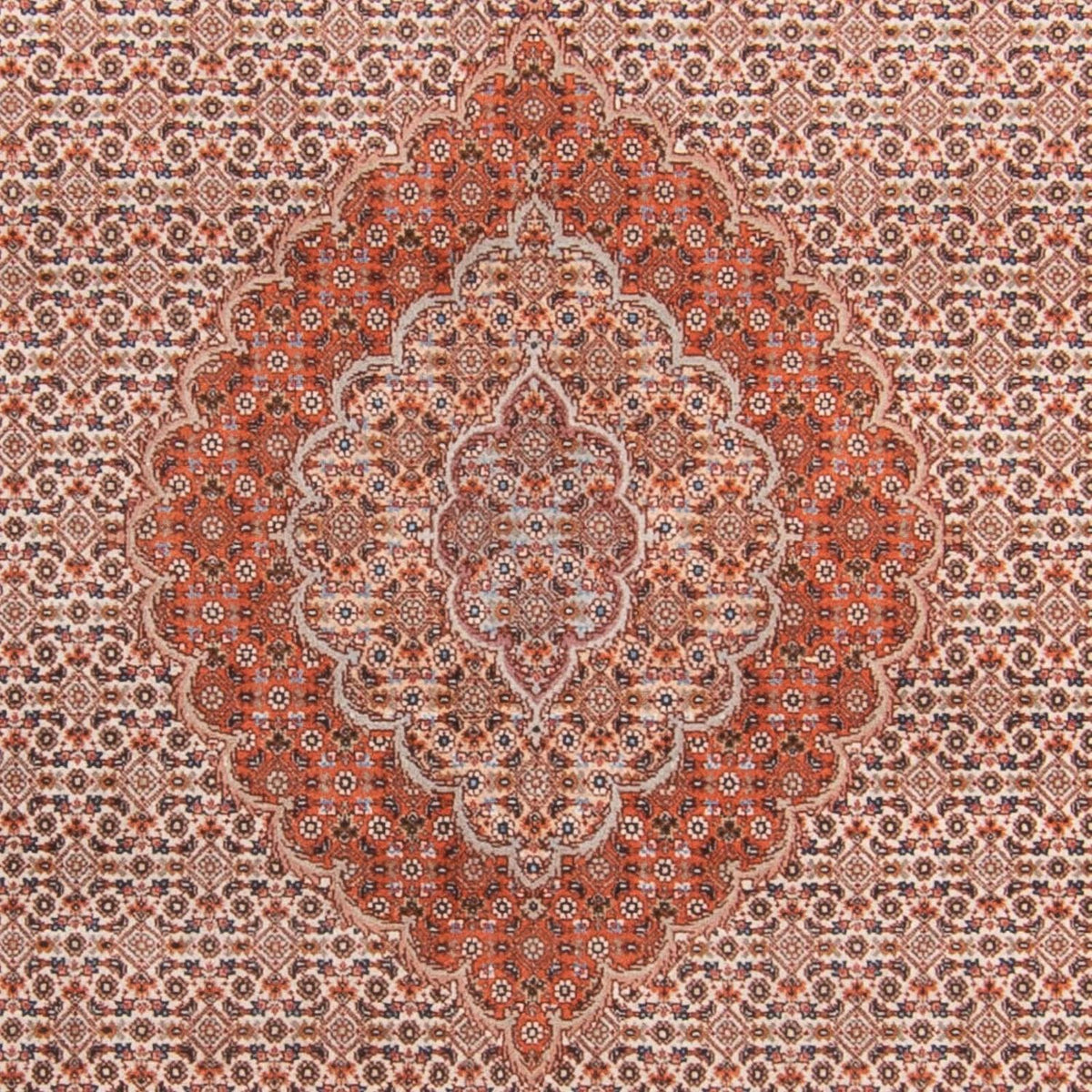 Tapis persan - Tabriz - Royal - 210 x 152 cm - marron