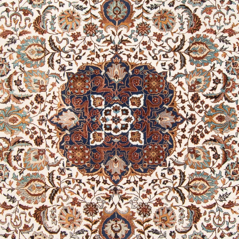 Tapis en soie - Soie chinoise - 275 x 185 cm - crème