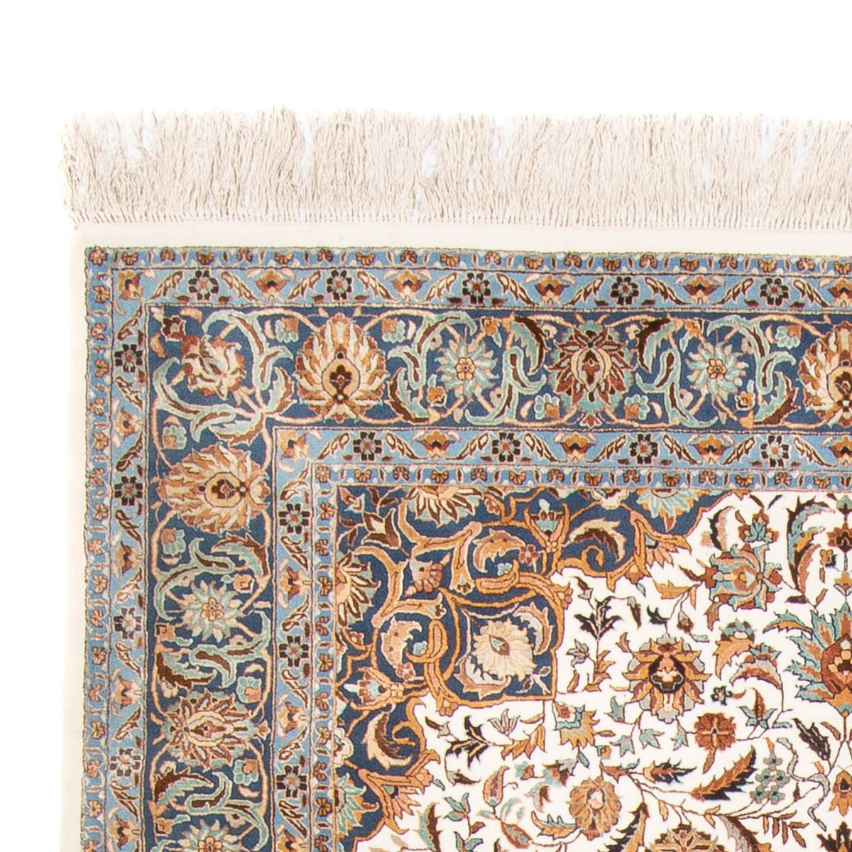 Tapis en soie - Soie chinoise - 275 x 185 cm - crème