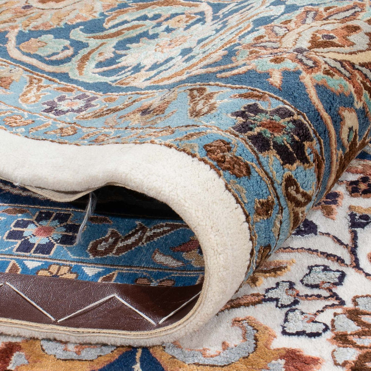 Tapis en soie - Soie chinoise - 275 x 185 cm - crème