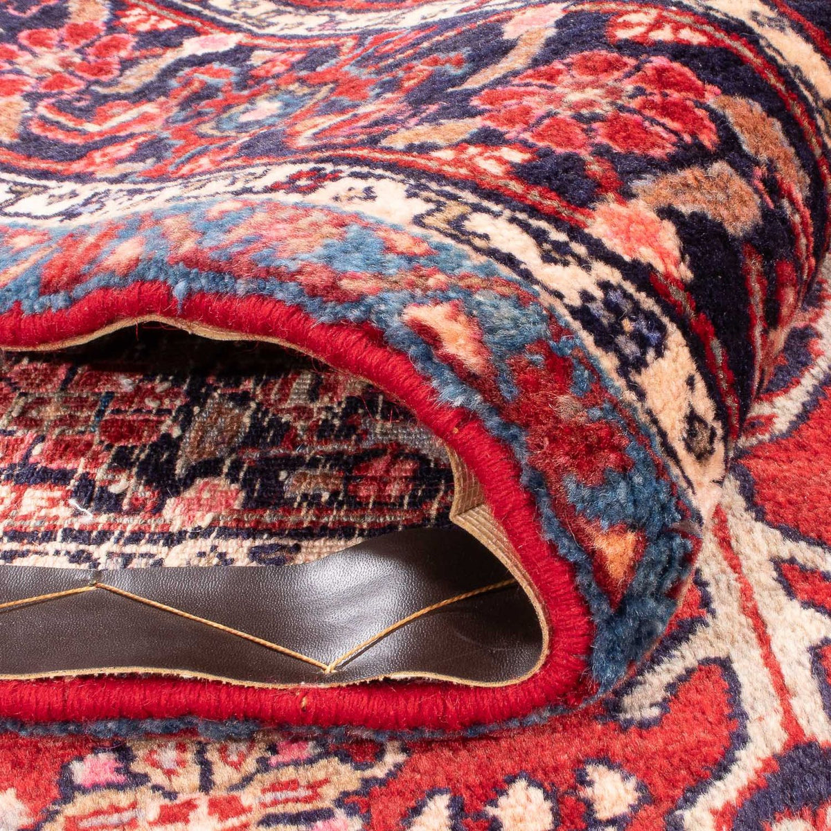 Tapis persan - Bidjar - 260 x 149 cm - rouge