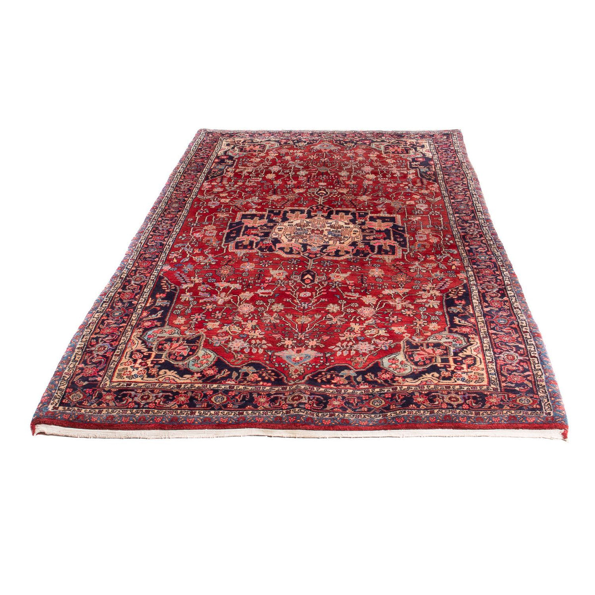 Tapis persan - Bidjar - 260 x 149 cm - rouge