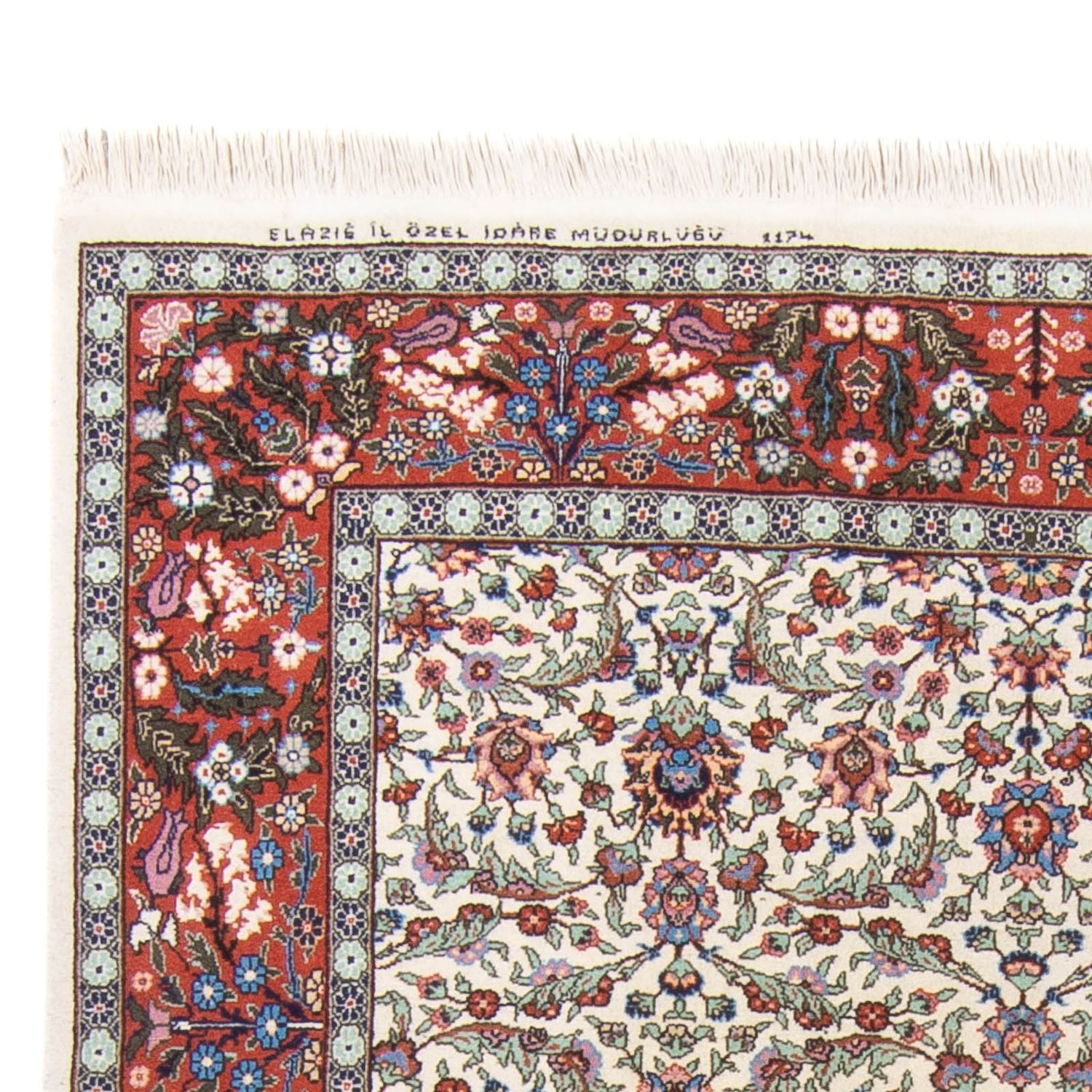 Tapis oriental - Hereke - 230 x 143 cm - beige