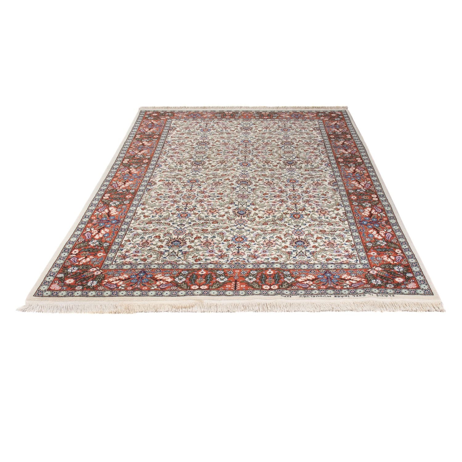 Tapis oriental - Hereke - 230 x 143 cm - beige