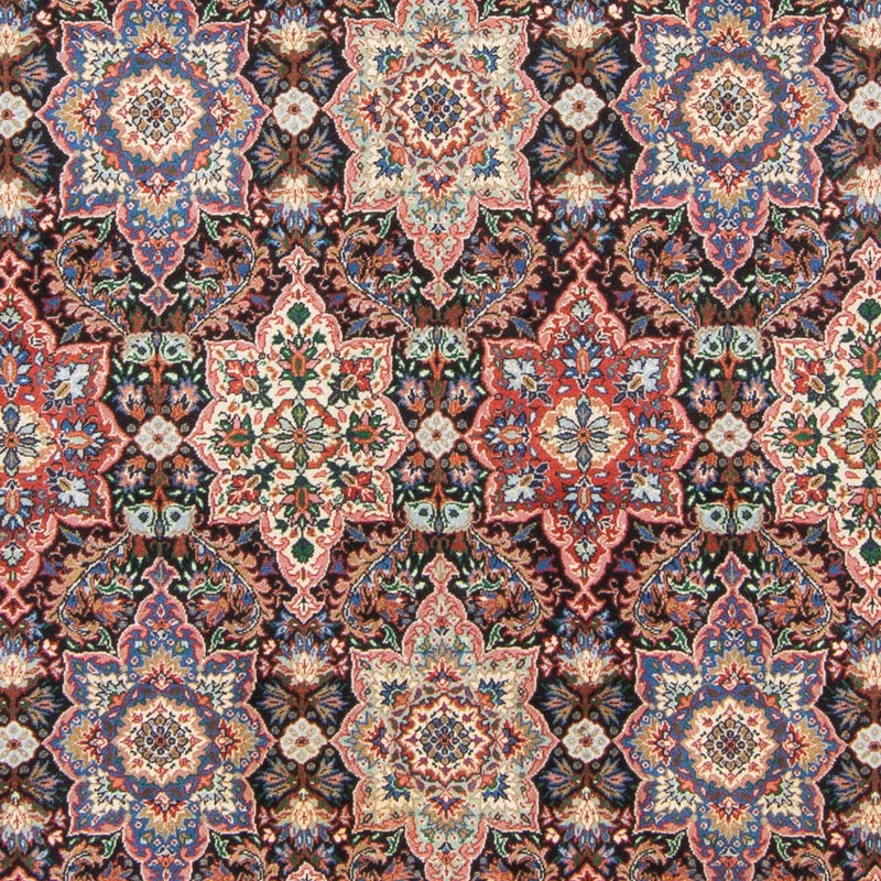 Tapis oriental - Hereke - 252 x 176 cm - bleu foncé