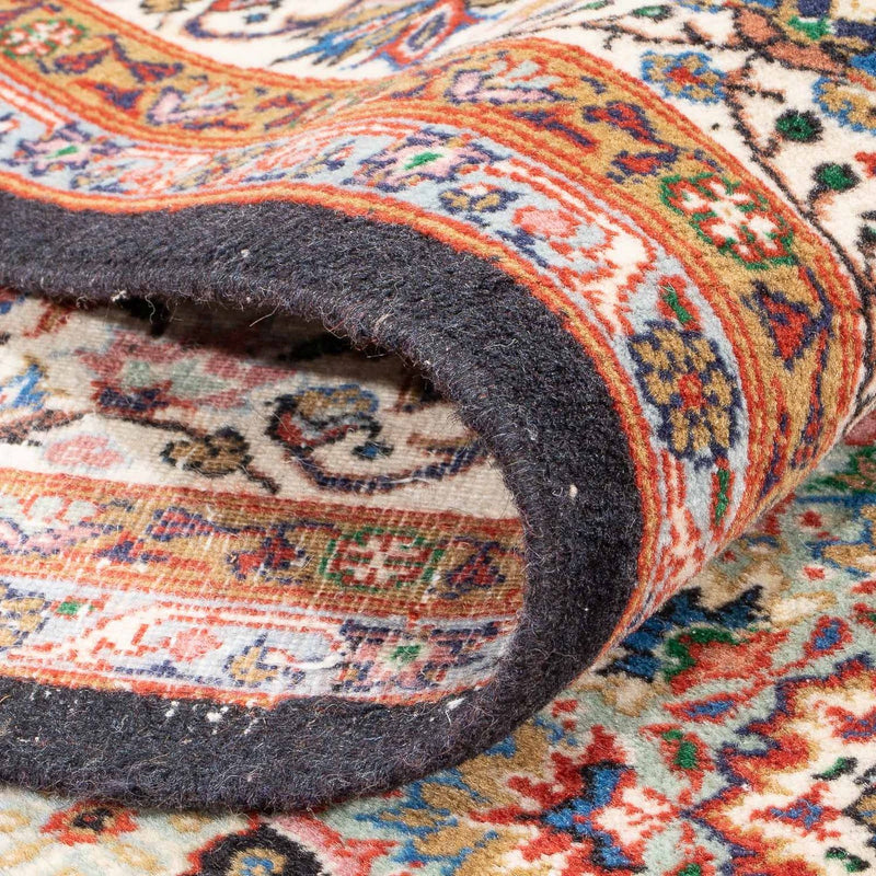 Tapis oriental - Hereke - 252 x 176 cm - bleu foncé