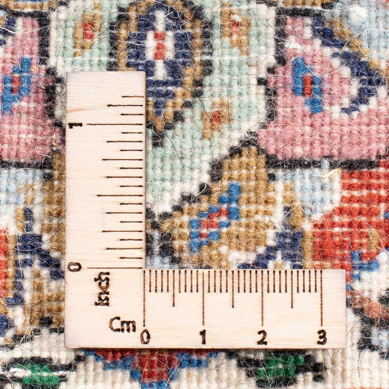 Tapis oriental - Hereke - 252 x 176 cm - bleu foncé