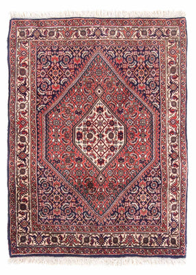 Tapis persan - Bidjar - 105 x 75 cm - rouge