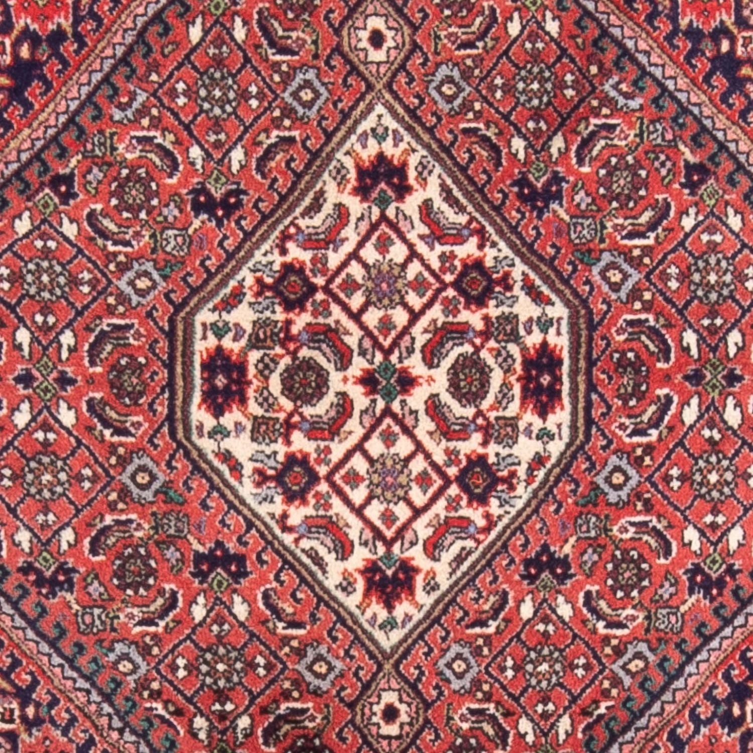 Tapis persan - Bidjar - 105 x 75 cm - rouge