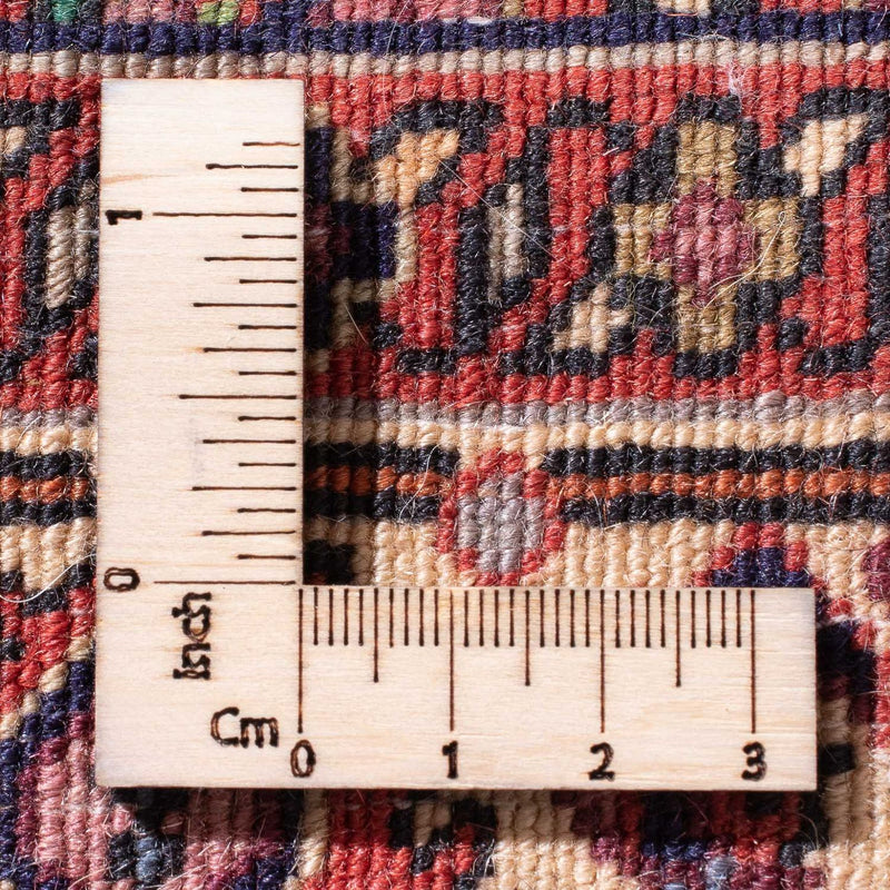 Tapis persan - Bidjar - 105 x 75 cm - rouge