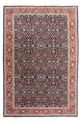 Tapis oriental - Hereke - 290 x 187 cm - bleu foncé
