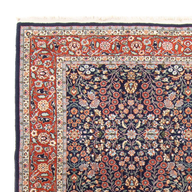 Tapis oriental - Hereke - 290 x 187 cm - bleu foncé